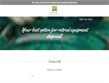 Tablet Screenshot of peachmedic.com